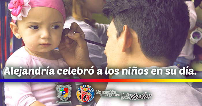 Alejandr�a celebr� a los ni�os en su d�a. 